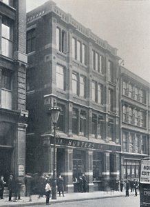 Facciata di St. Bride Street, 1917 da Unbekannt