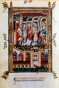 San Dionigi portato da Sisinnio, 1317 da Unbekannt