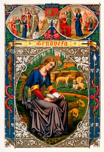 Santa Genoveffa, 1886 da Unbekannt