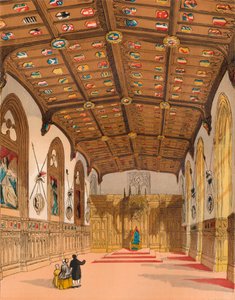 Sala di San Giorgio, Windsor, c1845, 1864