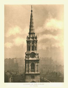 St Giles-in-the-Fields, Il Campanile da Unbekannt