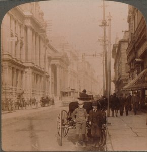 Via St. James, Montreal, Canada, 1900 da Unbekannt