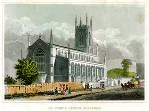 Chiesa di San Giovanni, Holloway, Islington, Londra da Unbekannt