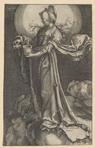Santa Maria Maddalena sulle nuvole (copia) da Unbekannt
