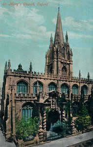 Chiesa di Santa Maria, Oxford c1905