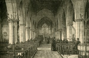 Chiesa di San Nicola: La navata, 1886, 1898 da Unbekannt