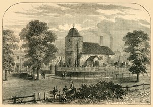 Chiesa di San Pancrazio nel 1820 da Unbekannt