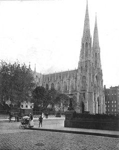 Cattedrale di San Patrizio, New York, USA, c1900 da Unbekannt