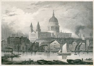 Cattedrale di San Paolo, City of London, 1850