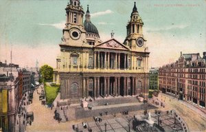 Cattedrale di San Paolo, Londra, c1905 da Unbekannt