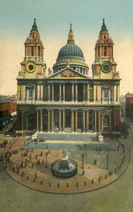 Cattedrale di San Paolo, Londra, c1910 da Unbekannt