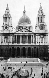 Cattedrale di San Paolo, Londra, inizio XX secolo da Unbekannt