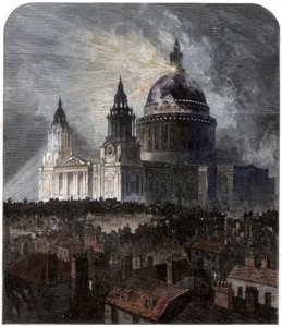 Cattedrale di San Paolo nel Giorno del Ringraziamento, 1872 da Unbekannt