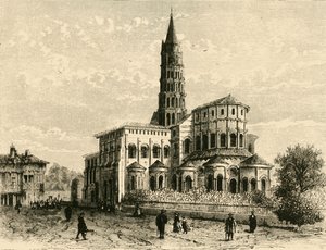 San Sernin, Tolosa, 1890