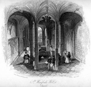 Pozzo di Santa Winifred, Holywell, Flintshire, Galles