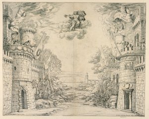 Scenografia per Il Trionfo della Pietà
