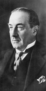 Stanley Baldwin 1867-1947, primo conte di Bewdley, politico conservatore britannico, c1932