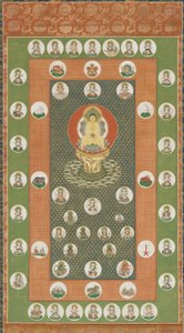Mandala stellare, periodo Edo da Unbekannt