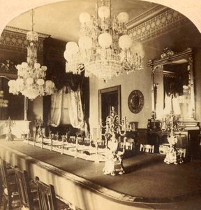 Sala da pranzo di Stato, Residenza del Presidente, Washington, D.C., U.S.A., c1900 da Unbekannt