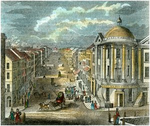 State Street, Albany, New York, USA, c. 1835 da Unbekannt