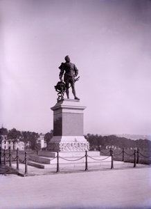 Statua di Francis Drake a Plymouth nel Devon, fine XIX-inizio XX secolo da Unbekannt