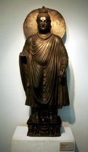 Statua del Buddha, da Garvara, India, 2° secolo da Unbekannt