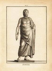Statua del dio romano Giove da Unbekannt