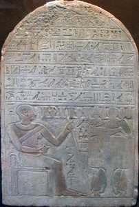 Stele del capo dei tesorieri Khor, Antico Egitto da Unbekannt