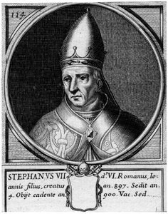 Stefano VII, Papa della Chiesa Cattolica da Unbekannt