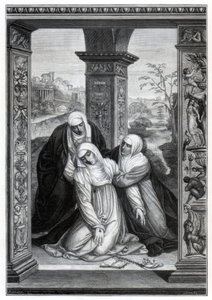 Stigmatizzazione di Santa Caterina da Siena, 1870 da Unbekannt