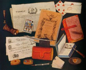 Natura morta, XIX secolo 1935 da Unbekannt