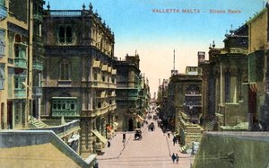Strada Reale, Valletta Malta, XX secolo da Unbekannt