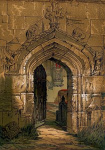Chiesa di Stratford, Warwickshire, Inghilterra, 1845 da Unbekannt