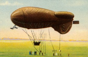 Pallone frenato aerodinamico con cesta, 1918, 1932
