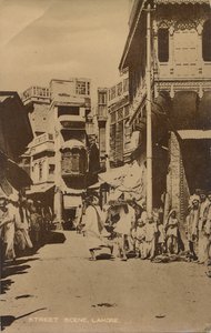 Scena di strada, Lahore da Unbekannt