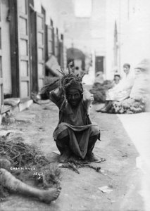 Scena di strada, Casablanca, Marocco, c1920s-c1930s da Unbekannt