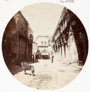 Scena di strada, circa 1894 da Unbekannt