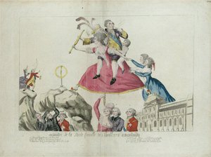 Tratto della Sacra Famiglia dalle Tuileries a Montmédy da Unbekannt