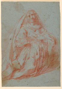 Studio di una donna in lutto da Unbekannt