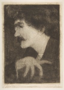 Suggerimento di Whistler per il suo ritratto, 1870s da Unbekannt