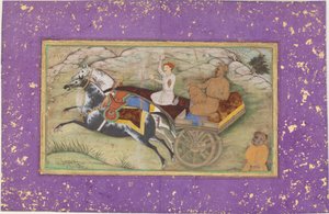 Sultano Salim in una carrozza, ca. 1603
