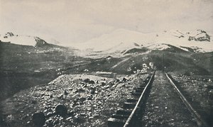 Cima della Ferrovia Oroya, 1916 da Unbekannt