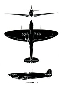 Supermarine Spitfire Mk IX da Unbekannt