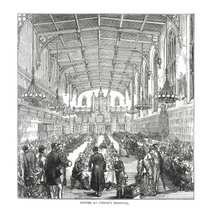 Cena al Christs Hospital, 1878