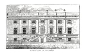 Surgeons Hall, Old Bailey, 1800 da Unbekannt