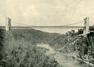 Ponte sospeso, North Sydney, 1901 da Unbekannt