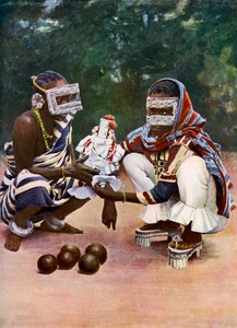 Donne swahili con un feticcio, Zanzibar da Unbekannt