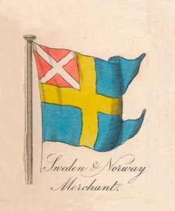 Mercante di Svezia e Norvegia, 1838 da Unbekannt