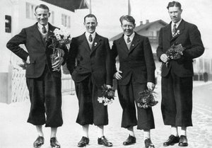 Squadra di sci di fondo svedese, Giochi Olimpici Invernali, Garmisch-Partenkirchen, Germania, 1936 da Unbekannt