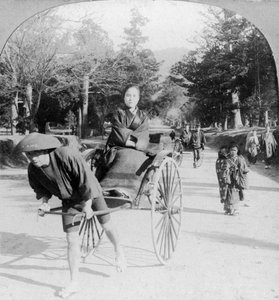 Una passeggiata nel parco a Nara, Giappone da Unbekannt